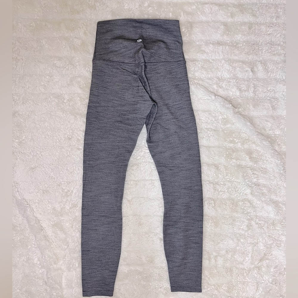 Lululemon Align Warm Legging Heather Gray 25” (7/8) Size 2